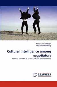 Cultural Intelligence among negotiators