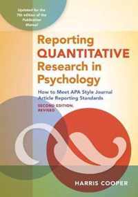 Reporting Quantitative Research in Psychology