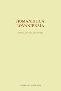 Humanistica Lovaniensia 60 -  Humanistica lovaniensia Volume LX - 2011