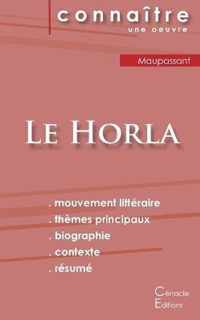 Fiche de lecture Le Horla de Maupassant (analyse litteraire de reference et resume complet)