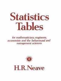 Statistics Tables