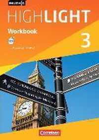 English G Highlight 03: 7. Schuljahr Hauptschule. Workbook mit Audio-CD