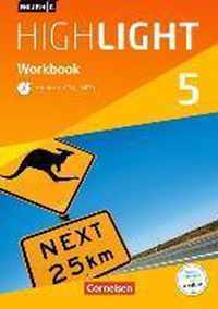 English G Highlight Band 5: 9. Schuljahr - Hauptschule - Workbook mit Audio-CD