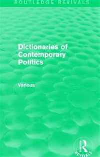 Dictionaries of Contemporary Politics