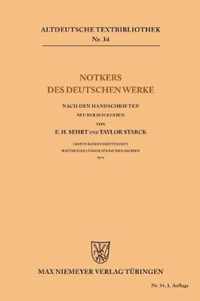 Notkers Des Deutschen Werke