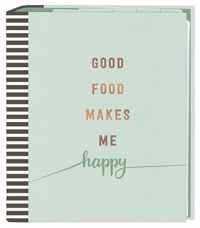 Moses Receptenmap Good Food Makes Me Happy 24 Cm Groen