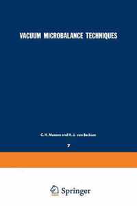 Vacuum Microbalance Techniques: Volume 7