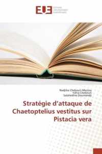 Strategie d'attaque de Chaetoptelius vestitus sur Pistacia vera