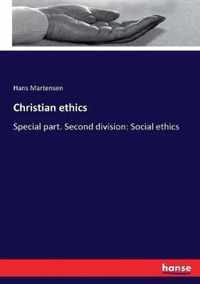 Christian ethics