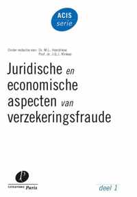 ACIS-serie 1 -   Juridische en economische aspecten van verzekeringsfraude