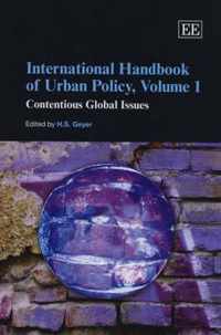 International Handbook of Urban Policy, Volume 1