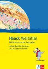 Haack Weltatlas Differenzierende Ausgabe. Arbeitsheft Kartenlesen mit Atlasführerschein Klasse 5