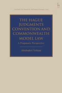 The Hague Judgments Convention and Commonwealth Model Law