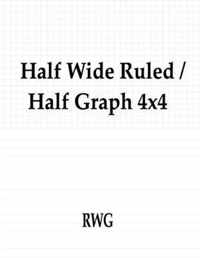 Half Wide Ruled / Half Graph 4x4