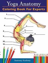 Yoga Anatomy Coloring Book for Experts