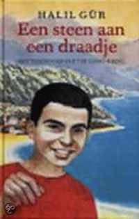 Een steen aan een draadje