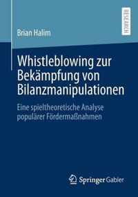 Whistleblowing Zur Bekampfung Von Bilanzmanipulationen