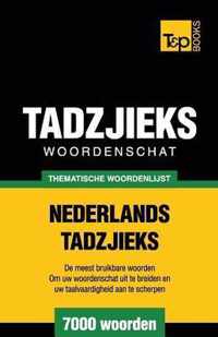 Thematische woordenschat Nederlands-Tadzjieks - 7000 woorden