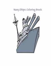 Navy Ships Coloring Book