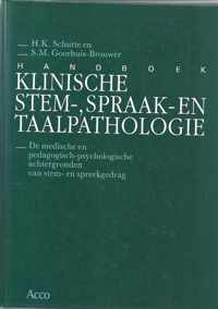 Handboek klinische stem- en spraakpathologie