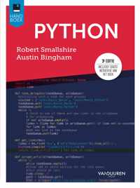 Handboek  -   Programmeren met Python