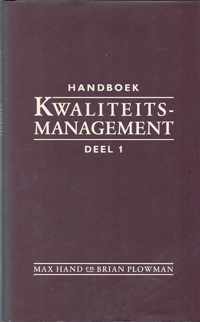 Handboek kwaliteitsmanagement - Deel 1