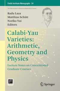 Calabi Yau Varieties Arithmetic Geometry and Physics