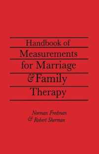 Handbook of Measurements for Marriage and Family Therapy