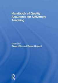 Handbook of Quality Assurance for University Teaching