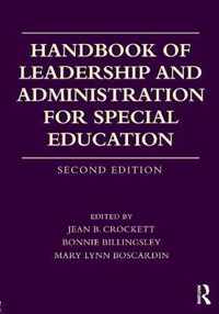 Handbook of Leadership and Administration for Special Education