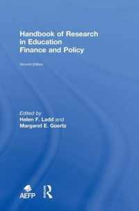 Handbook of Research in Education Finance and Policy