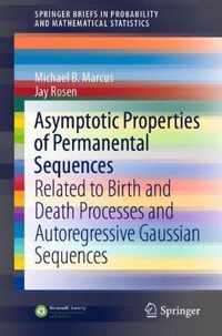 Asymptotic Properties of Permanental Sequences