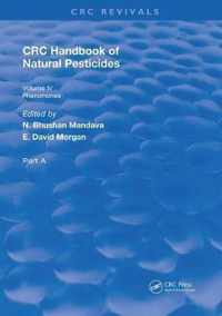 Handbook of Natural Pesticides