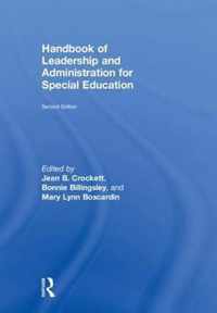 Handbook of Leadership and Administration for Special Education