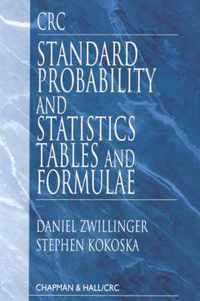 CRC Standard Probability and Statistics Tables and Formulae