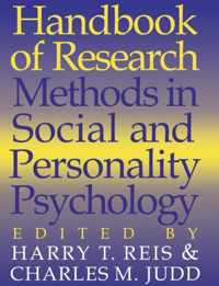 Handbook of Research Methods in Social and Personality Psychology