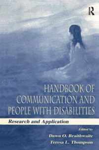 Handbook of Communication and People With Disabilities