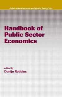 Handbook of Public Sector Economics