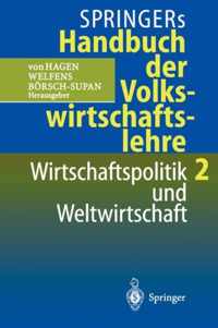 Springers Handbuch Der Volkswirtschaftslehre 2