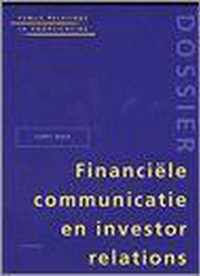 Financ. communic. & investor relat.(public relations & voorlichting)