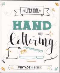 handlettering werkboek - vintage & retro