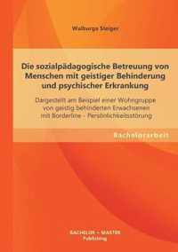 Die sozialpadagogische Betreuung von Menschen mit geistiger Behinderung und psychischer Erkrankung