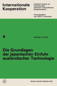 Die Grundlagen Der Japanischen Einfuhr Auslandischer Technologie