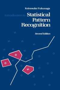 Introduction to Statistical Pattern Recognition