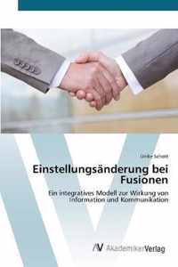 Einstellungsanderung bei Fusionen