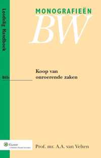 Monografieen BW B65c - Koop van onroerende zaken