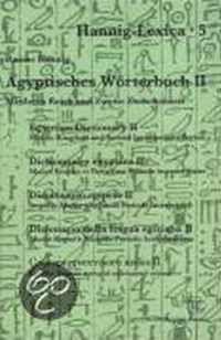 Agyptisches Worterbuch II