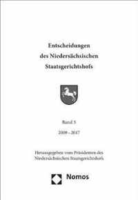 Entscheidungen Des Niedersachsischen Staatsgerichtshofs