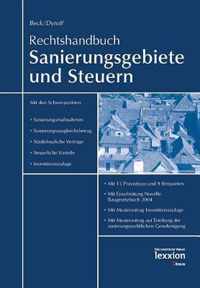 Rechtshandbuch Sanierungsgebiete Und Steuern