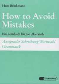 How to Avoid Mistakes